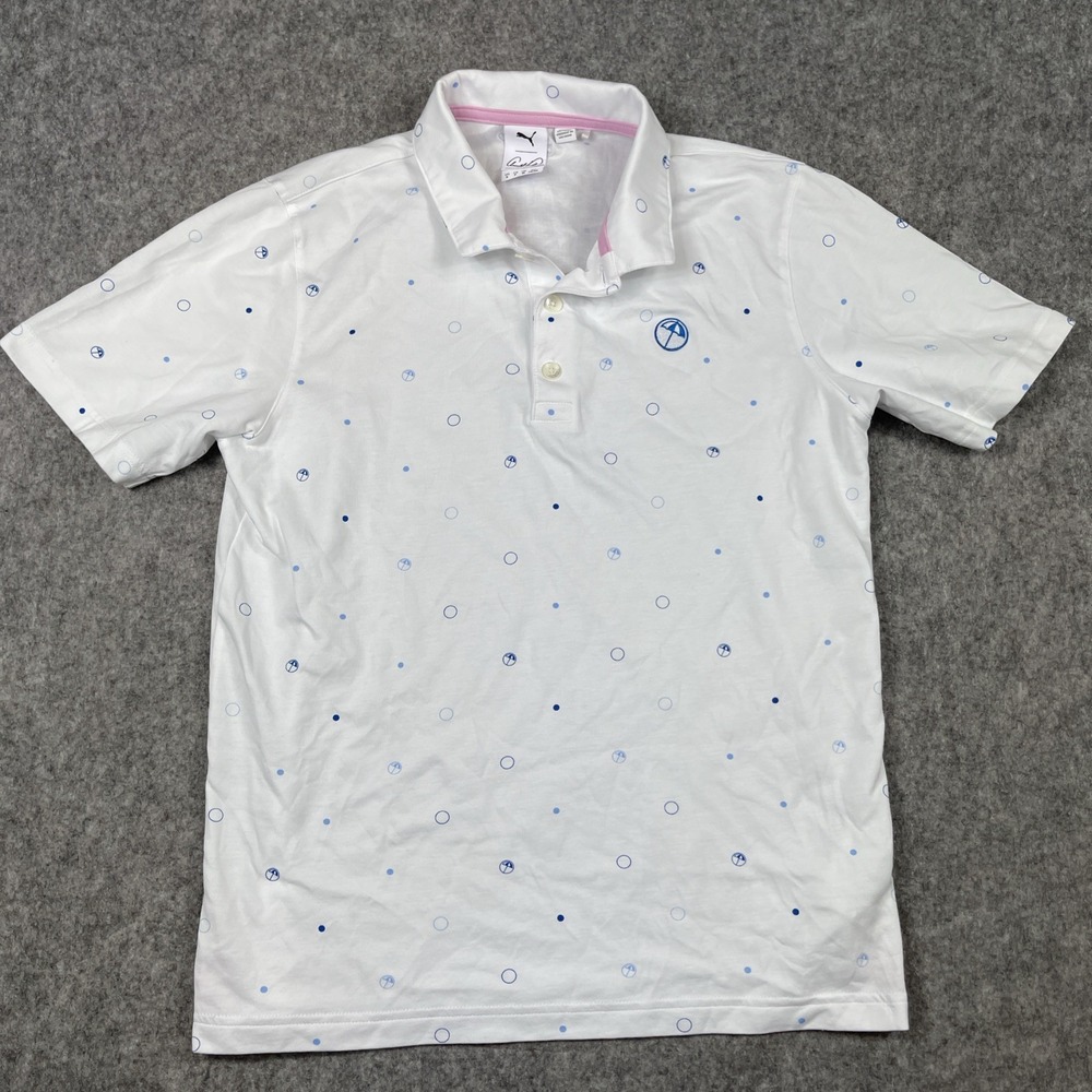 Puma Arnold Palmer Golf Shirt Mens Small Legacy Print